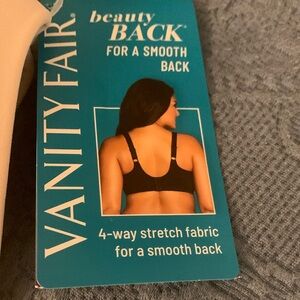 Vanity Fair Blue and White Tag